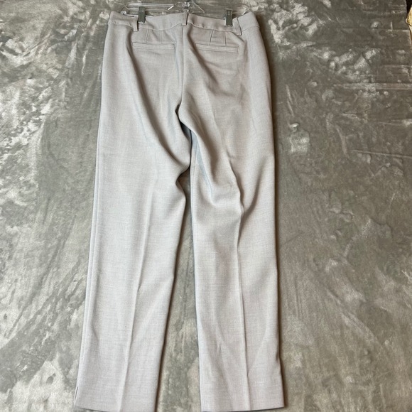 Talbots Hampshire Women's Light Gray Straight Leg Career Pants Size 8 - Picture 5 of 5